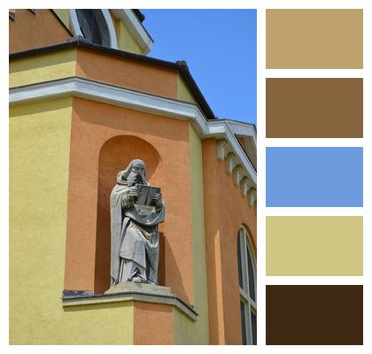 Building Dorog Christianity Saint Barbara Church Facade Worship Religious Exterior Image